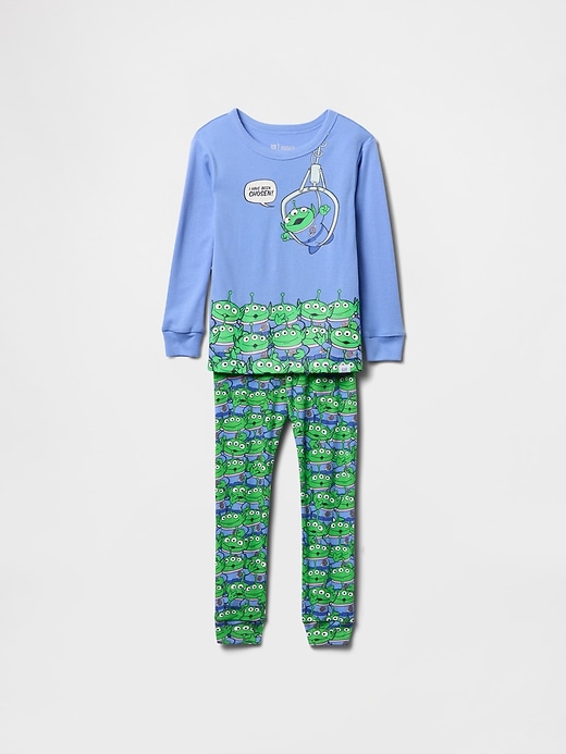 Image number 1 showing, Gap × Disney Baby & Toddler Organic Brushed Cotton Pixar PJ Set