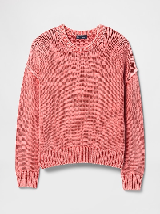 Image number 5 showing, Relaxed Crewneck Sweater