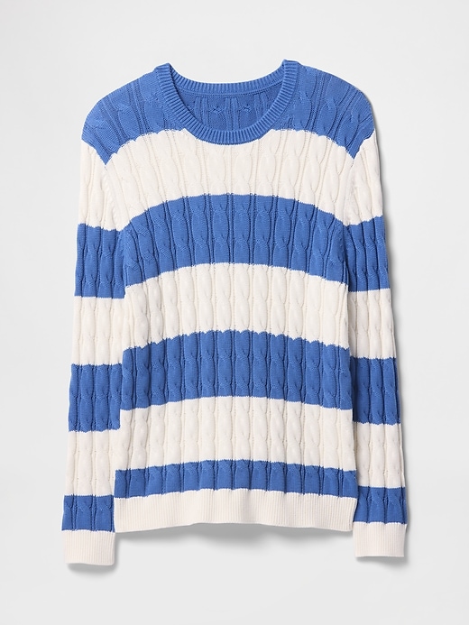 Image number 5 showing, Classic Cable-Knit Sweater