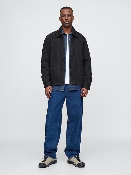 Image number 3 showing, Sherpa-Lined Shirt Jacket