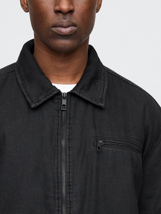 Image number 4 showing, Sherpa-Lined Shirt Jacket