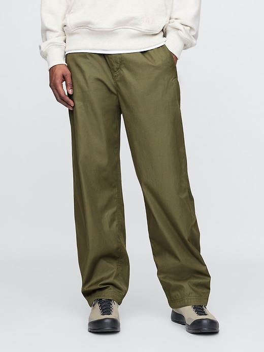 Image number 2 showing, Twill Cargo Baggy Pants