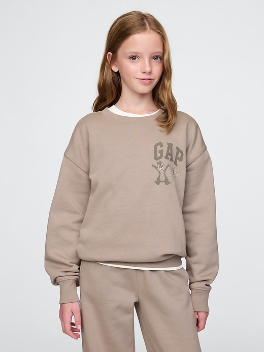 Image number 2 showing, Gap × Disney Kids Vintage Soft Logo Sweatshirt