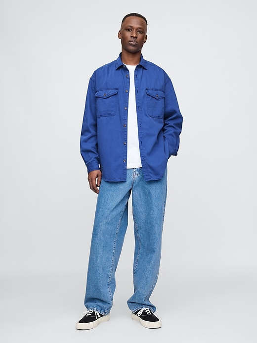 Image number 2 showing, UltraSoft Denim Big Shirt