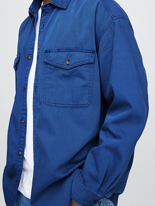 Image number 4 showing, UltraSoft Denim Big Shirt