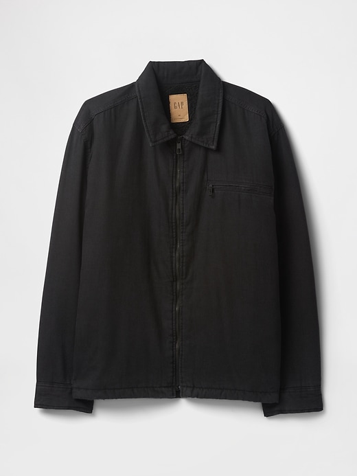 Image number 5 showing, Sherpa-Lined Shirt Jacket