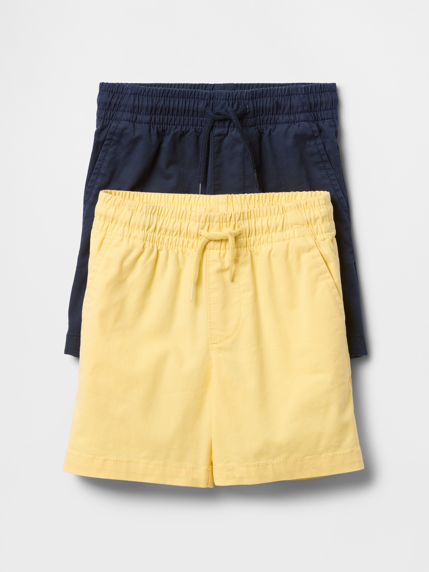 Baby & Toddler Easy Pull-On Shorts (2-Pack)