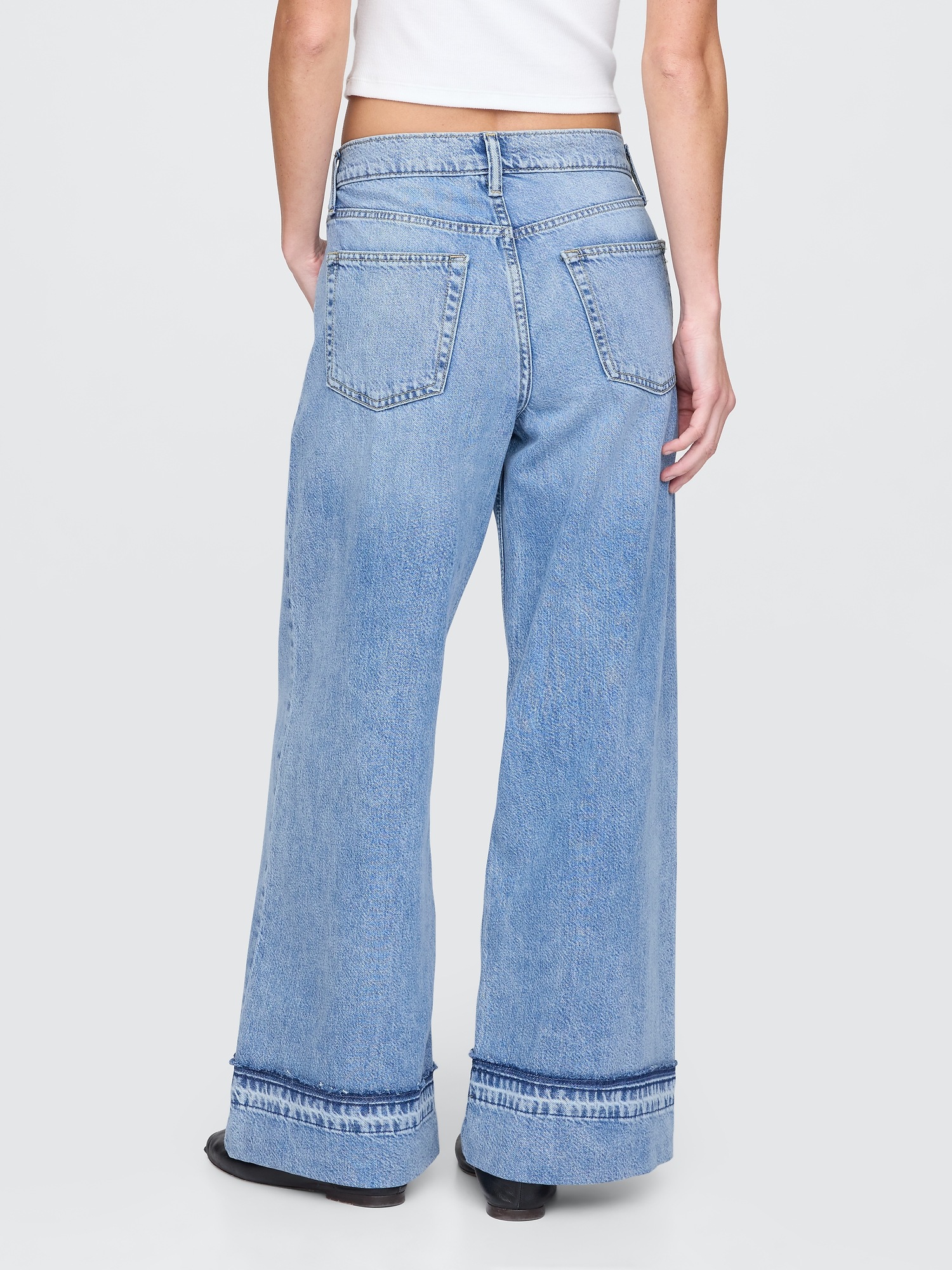 Mid Rise UltraSoft Baggy Jeans