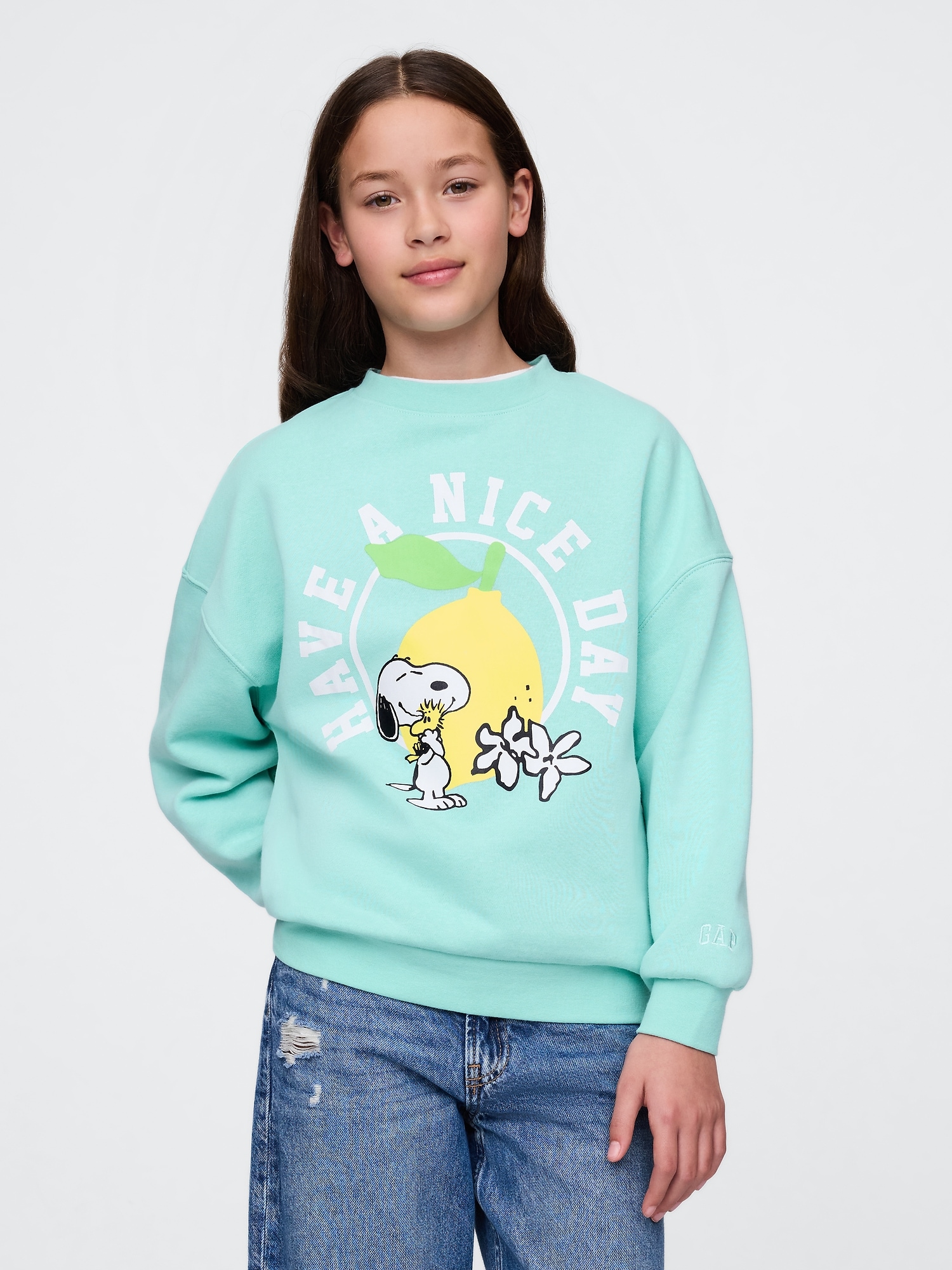 Kids Graphic Tunic Sweatshirt